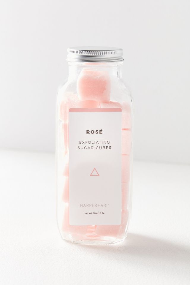 Cubes de sucre exfoliants Rosé Harper + Ari  #1