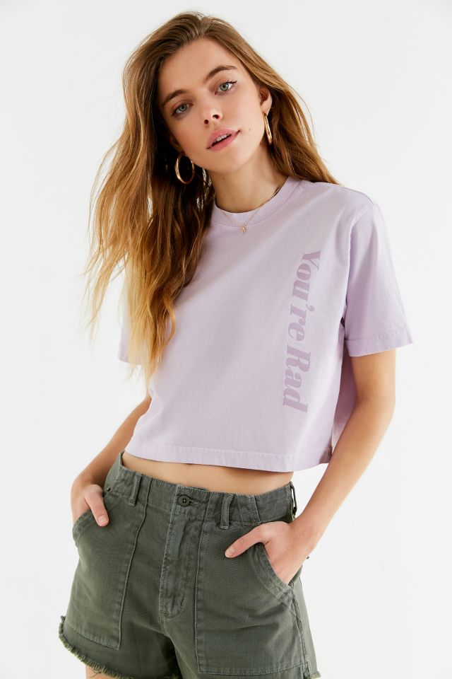 You're Rad Cropped Tee | Urban Outfitters Canada