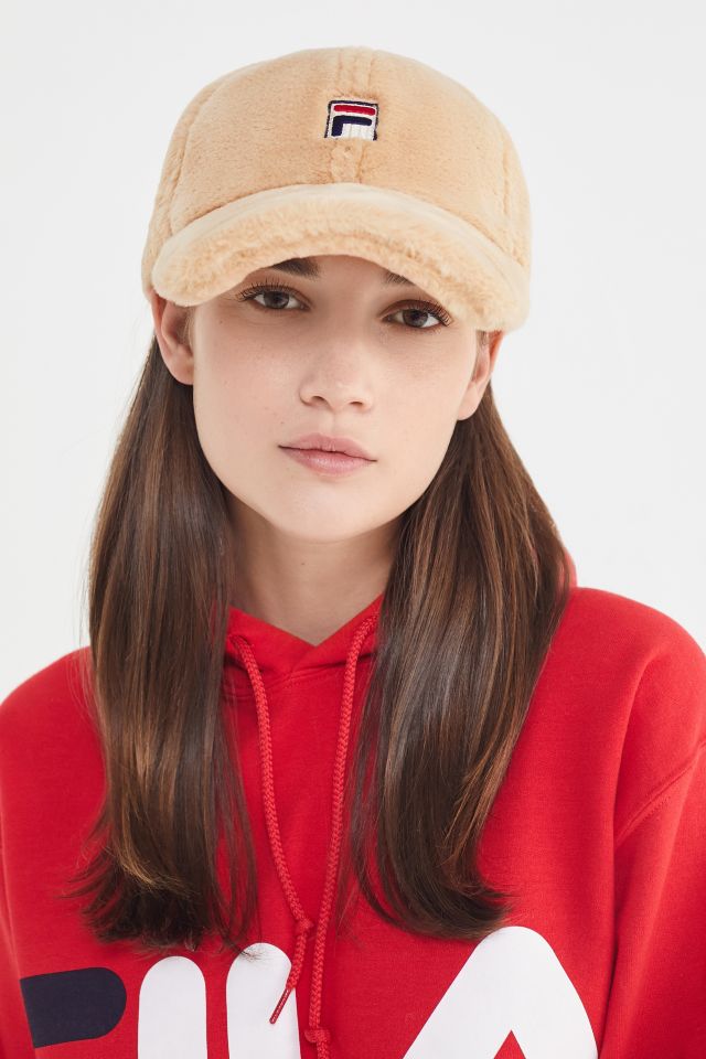 FILA Faux Fur Baseball Hat #1
