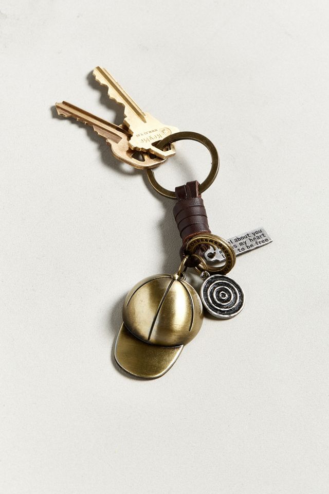 Riakoob Baseball Cap Keychain | Urban Outfitters