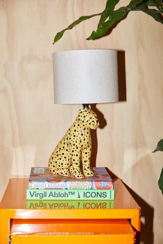 Cheetah Table Lamp Urban Outfitters, Art Knacky Cheetah Table Lamp