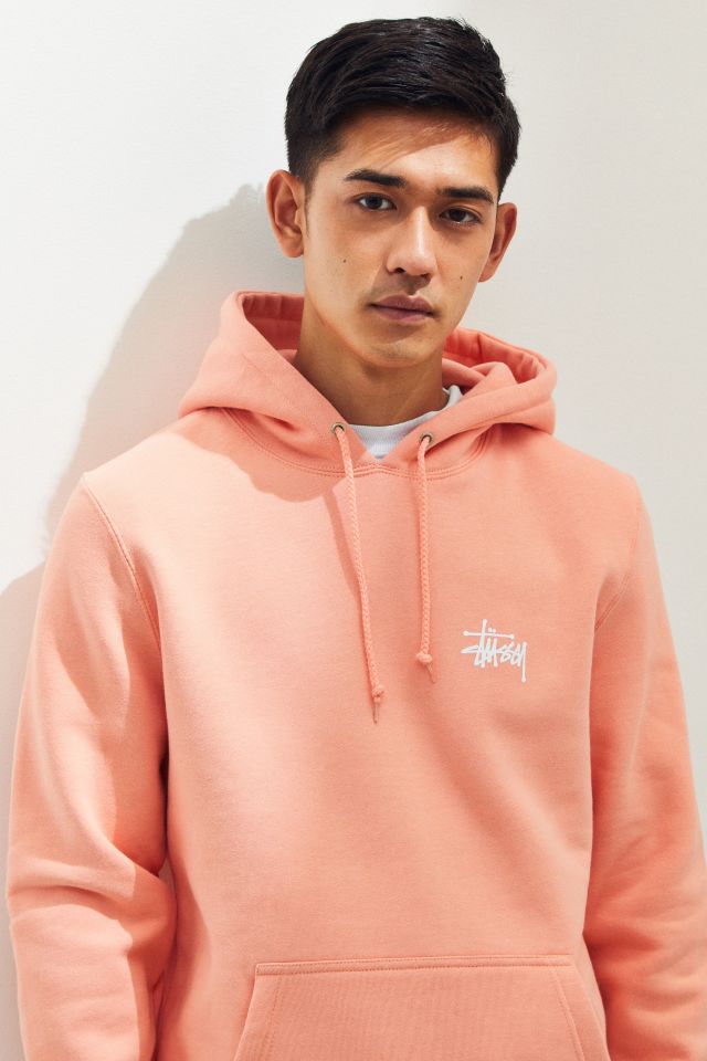 Suss Logo Sweater オレンジ Stussy Logo Hoodie Sweatshirt | Urban Outfitters Canada