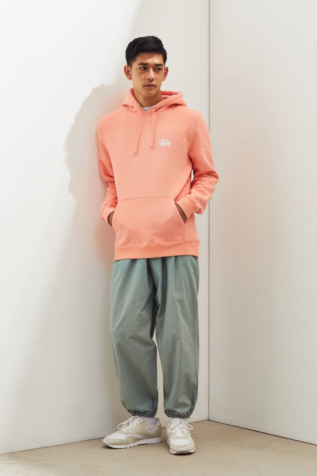 Suss Logo Sweater オレンジ Stussy Logo Hoodie Sweatshirt | Urban Outfitters Canada