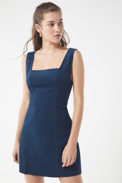 UO Taylor Corduroy Mini Dress | Urban Outfitters