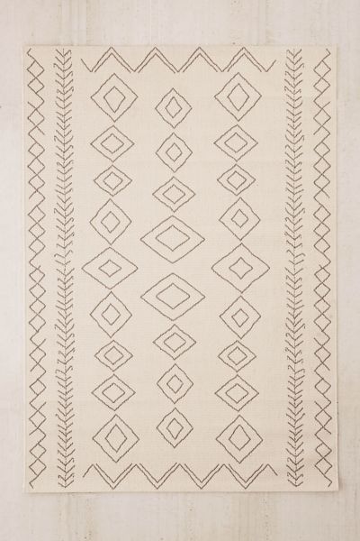 Urban Outfitters Odessa Indoor/outdoor Rug In Ivory At