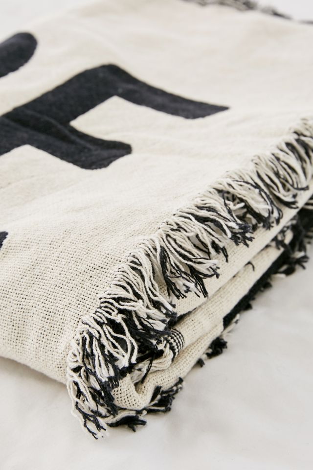 Calhoun & Co. You’re Such A Babe Woven Throw Blanket #2