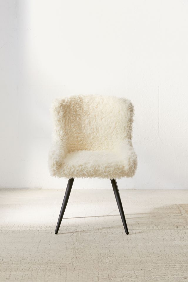 Stella Faux Fur Chair #1