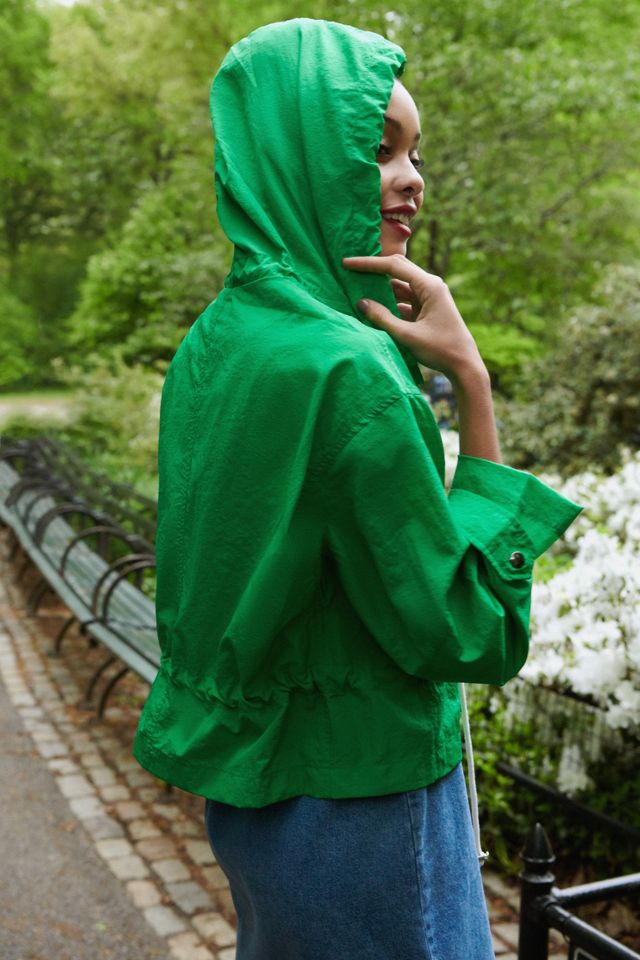 UO Nylon Drawstring Anorak Jacket #1