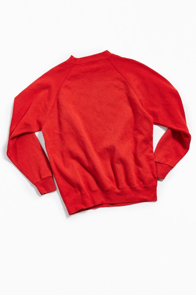 Vintage University Of Cincinnati Red Crew Neck Sweatshirt #1