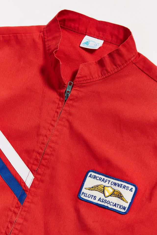 Vintage Pilot’s Red Coach Jacket #2