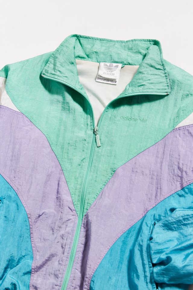 Adidas pastel coat discount windbreaker