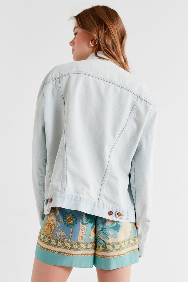 Vintage Bleached-Out Denim Jacket #1