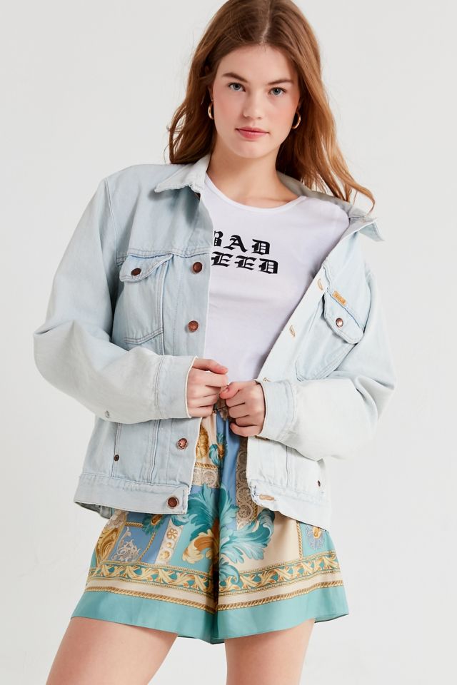 Vintage Bleached-Out Denim Jacket #3