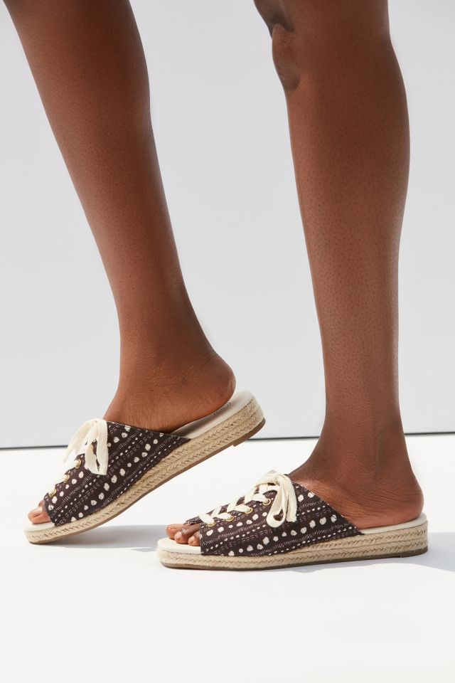 UO Block Print Lace-Up Espadrille Sandal #2