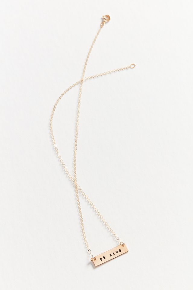Collier à barre Be Kind Oxbow Designs #2