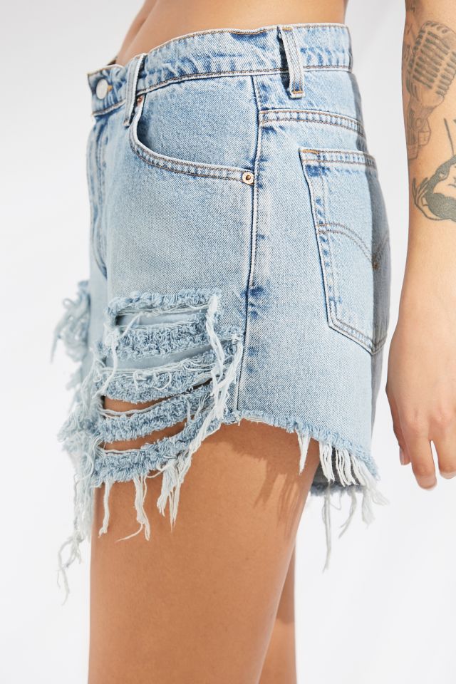 Short en Denim Levi's Détruit Refait Urban Renewal #1