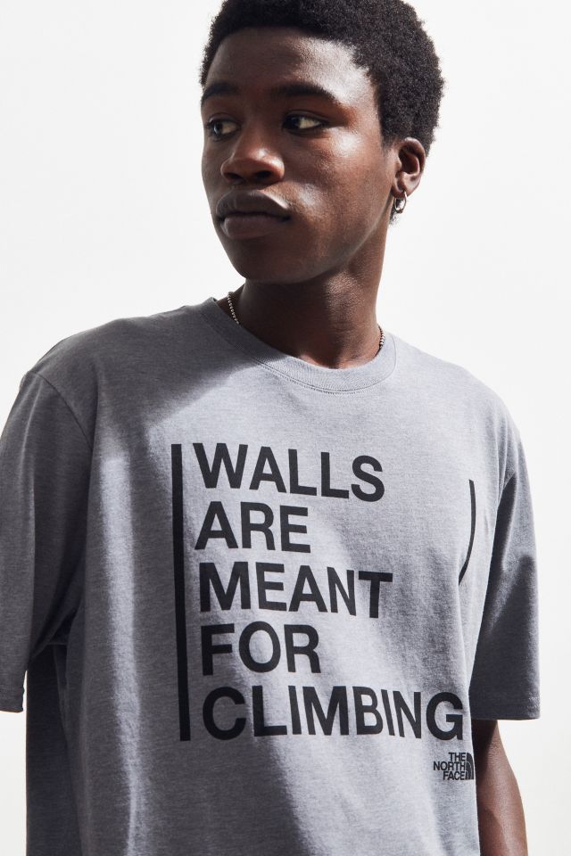 The North Face Walls Are Meant For Climbing Tee Urban Outfitters