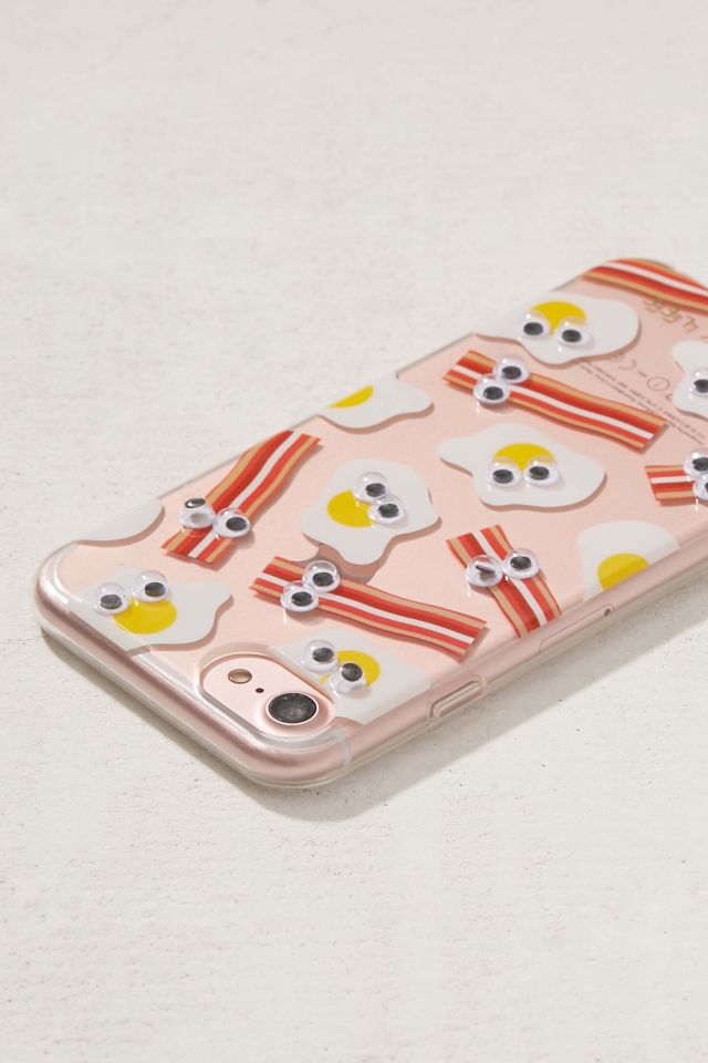 Dabney Lee Bacon + Eggs Googly Eye iPhone 8/7/6 Case #1