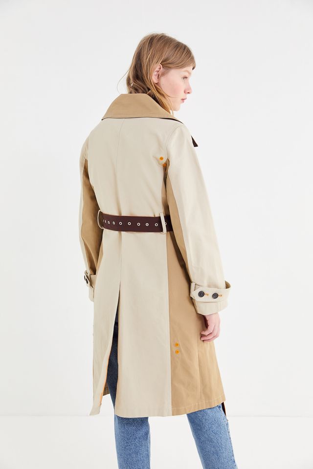 Avec Les Filles UO Exclusive Colorblock Trench Coat #2