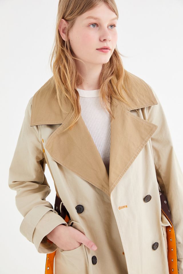 Trench-coat à couleurs contrastées Avec Les Filles, exclusivité UO #5