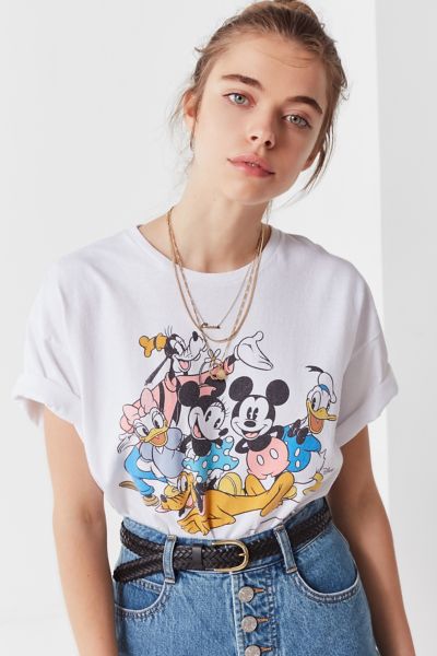yellow disney shirt urban outfitters