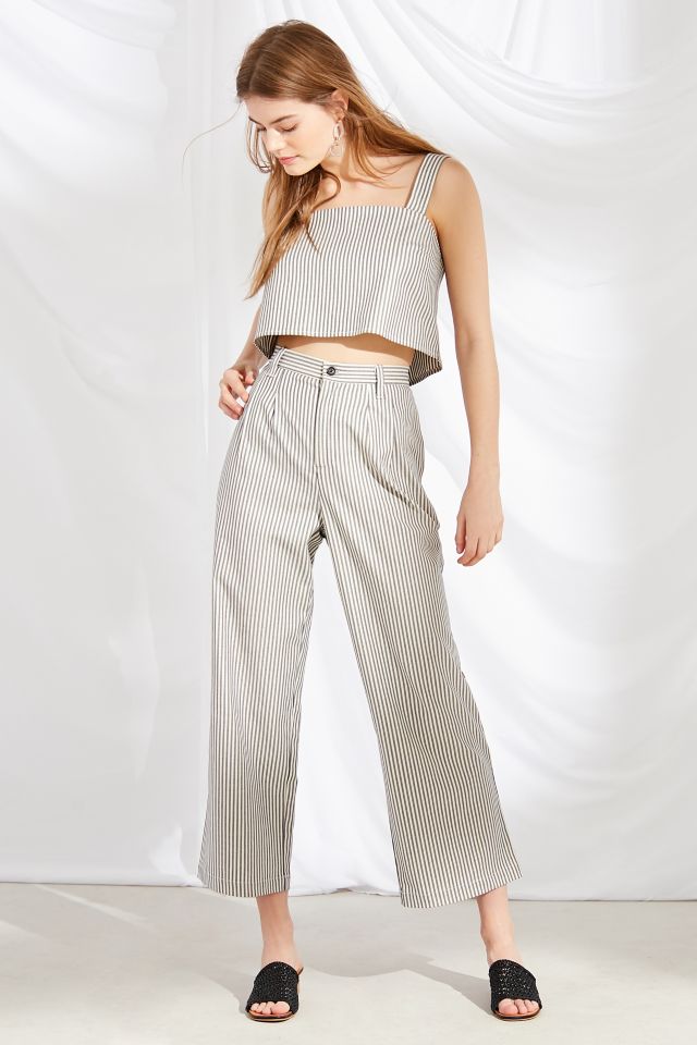 Urban outfitters striped outlet pants