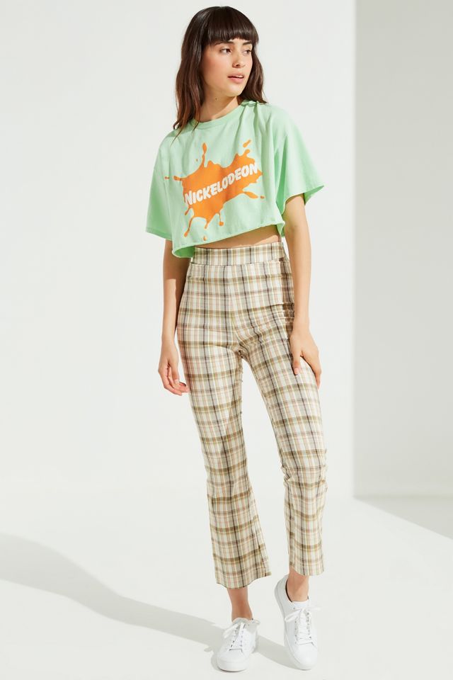 Junk Food Nickelodeon Cropped Tee #1