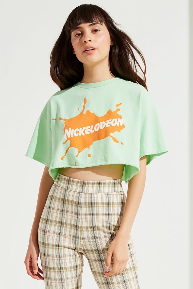 Junk Food Nickelodeon Cropped Tee #3