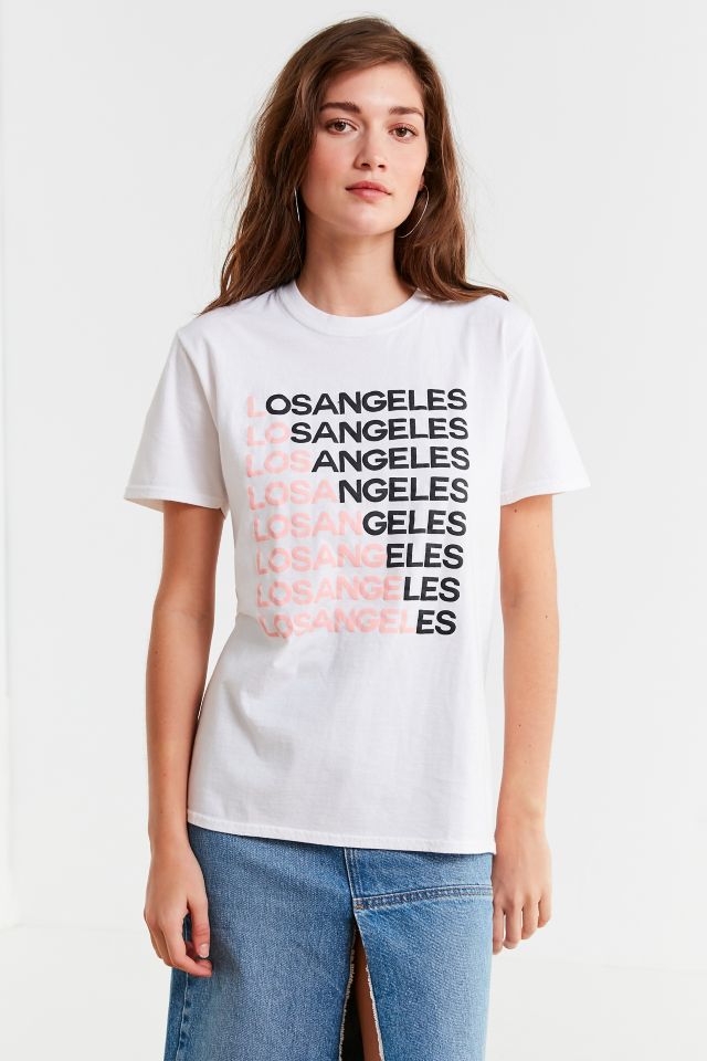 T-shirt à col rond L.A. #2