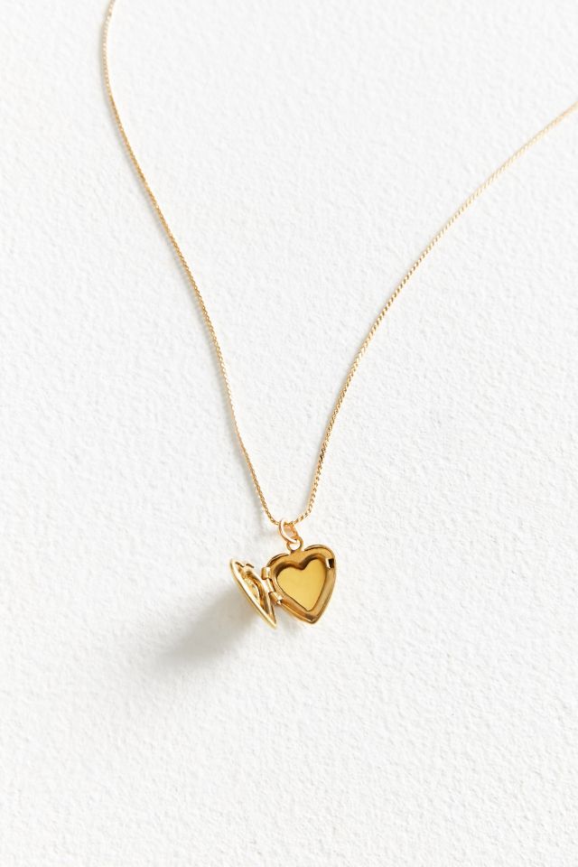 Vintage Heart Locket Necklace #2