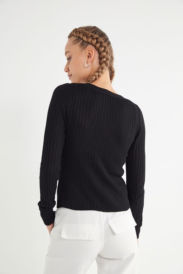 UO Lucky Ribbed Knit Cardigan #2