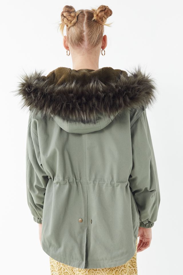 UO Hooded Parka Coat #2