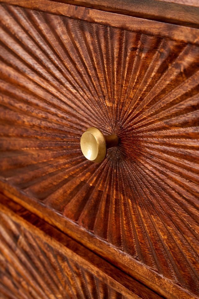 Sunburst 4-Drawer Dresser #4