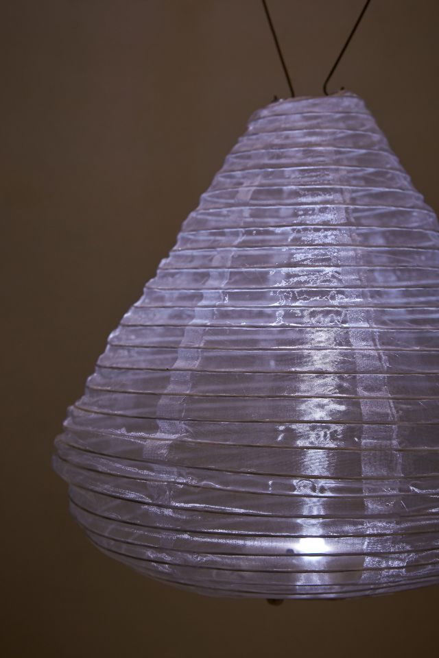 Soji™ Silk Effects 12” Teardrop Solar Lantern #2