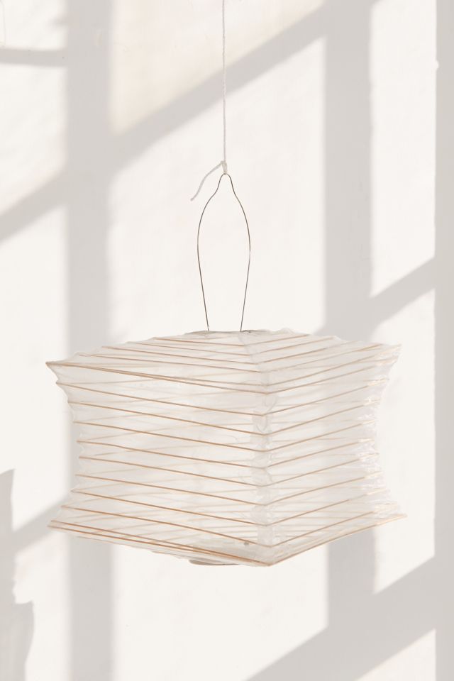 Soji™ Silk Effects 12” Square Solar Lantern #1