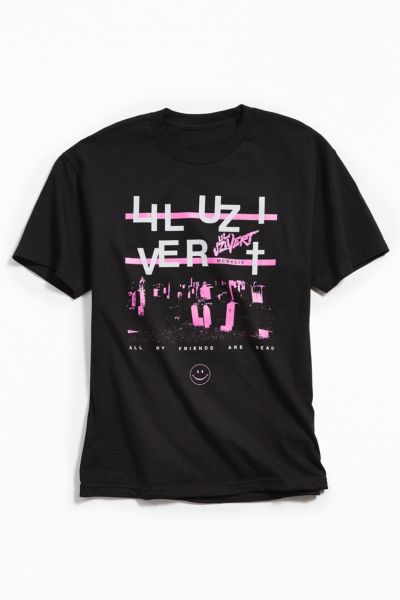 Lil Uzi Vert Al My Friends Are Dead Tee Urban Outfitters