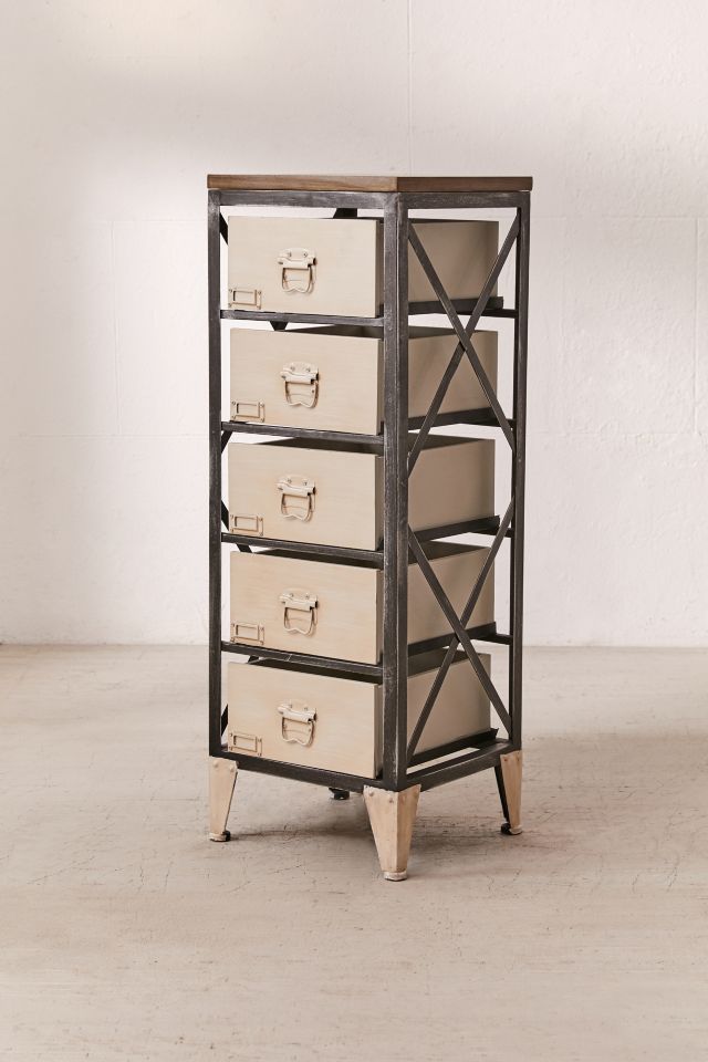 Tall Industrial Storage Console #1