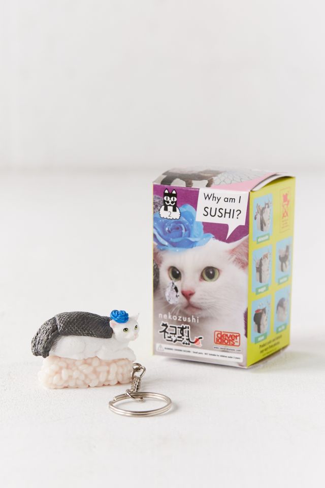 Sushi Roll Cat Keychain #5