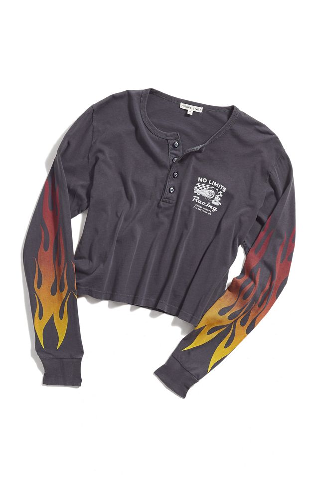 Future State Flame Henley Top #4