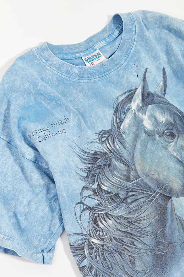 T-shirt marbré vintage Horse #1