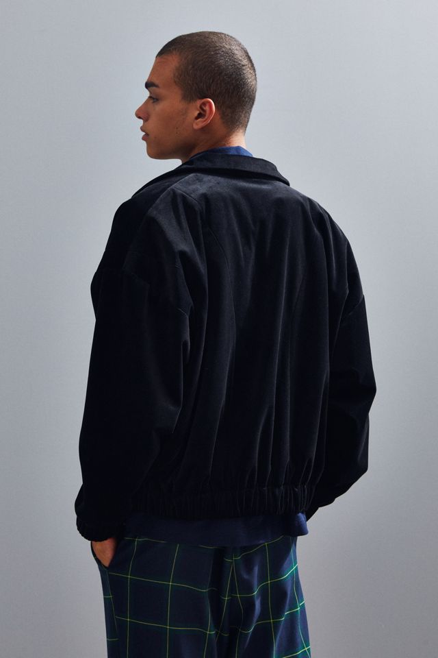 Monitaly Old Dog Velvet Blouson Jacket | Urban Outfitters Monitaly Old Dog Velvet Blouson Jacket | Urban Outfitters