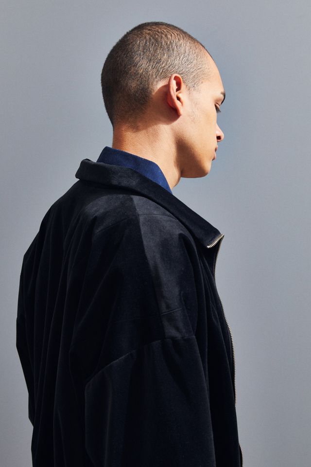 Monitaly Old Dog Velvet Blouson Jacket | Urban Outfitters Monitaly Old Dog Velvet Blouson Jacket | Urban Outfitters