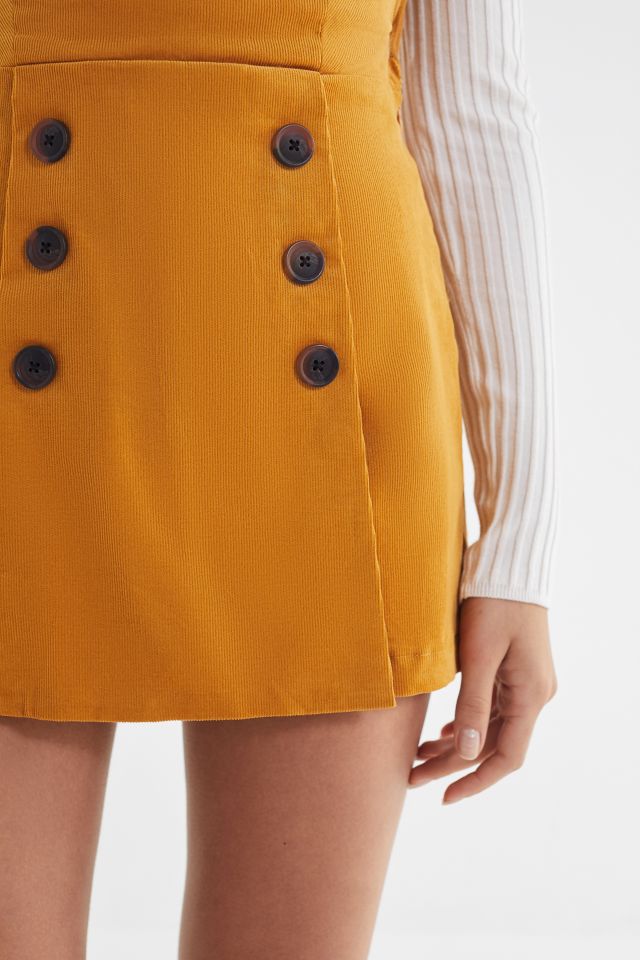 UO Daley Corduroy Skort Romper #2