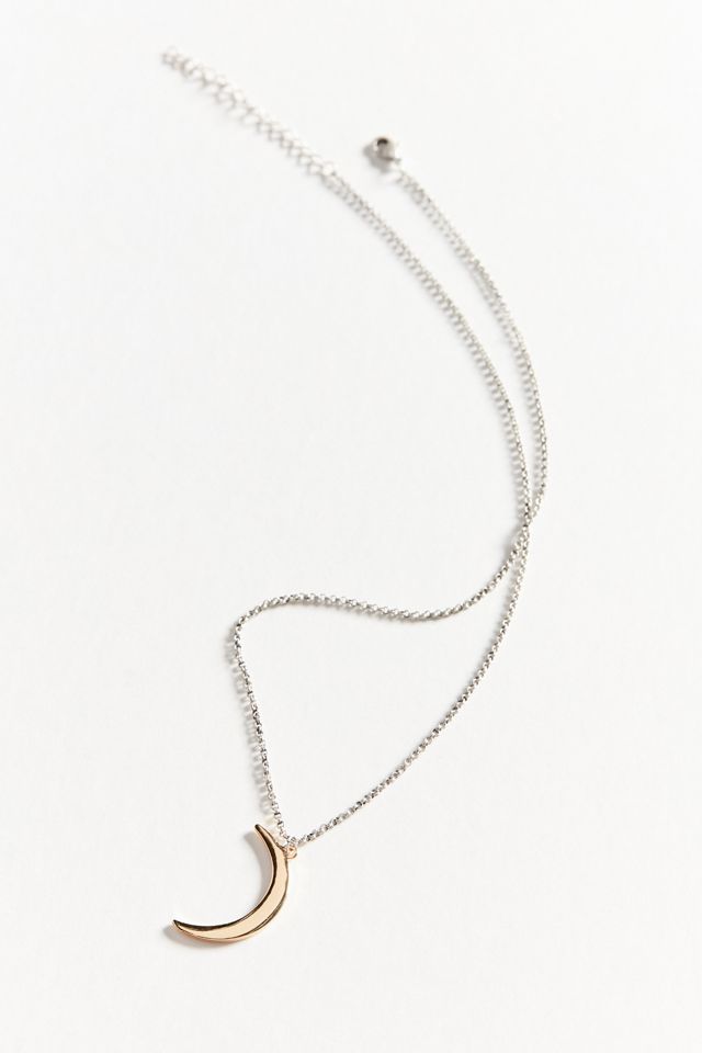Este Moon Pendant Necklace #1