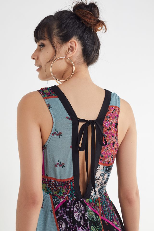 UO Mariette Double Tie-Front Romper #1