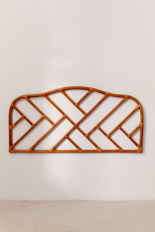 Wren Rattan Headboard #1