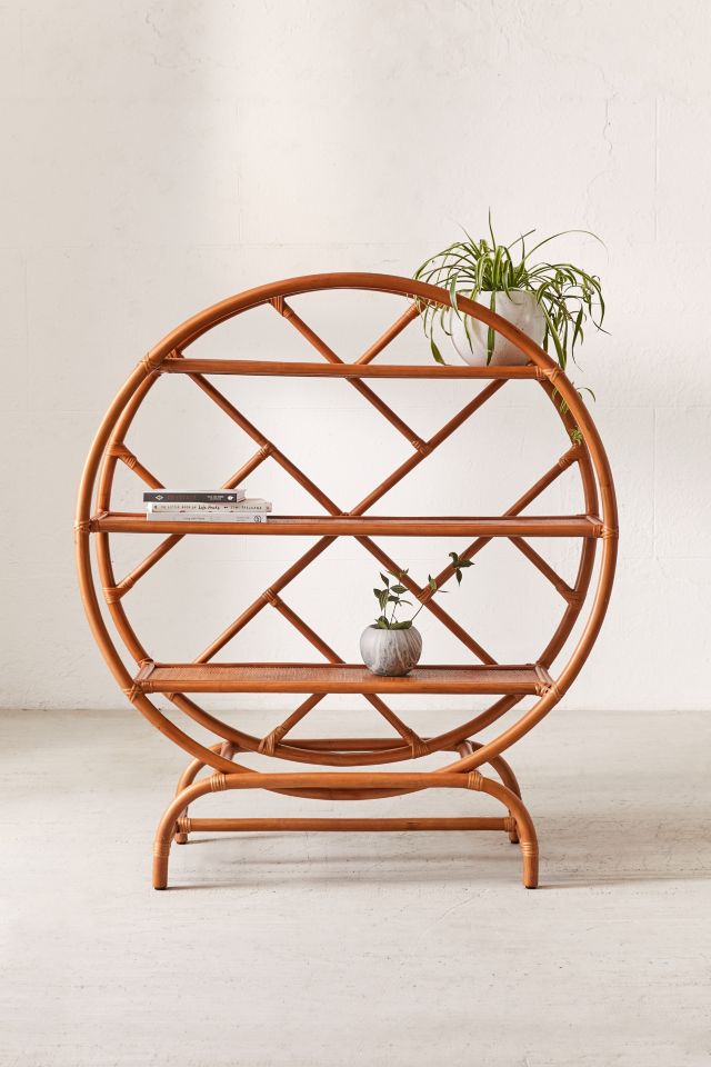 Rattan bookshelf urban deals outfitters