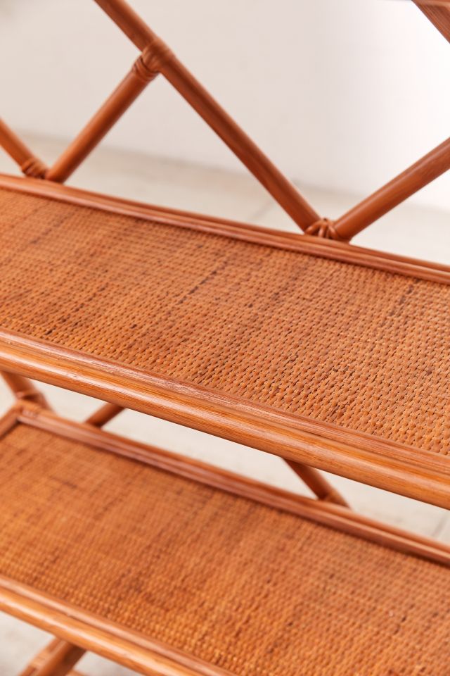 Wren Rattan Bookshelf #4