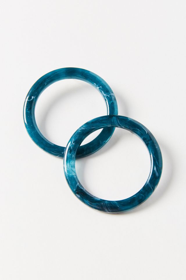 Lark Resin Statement Post Earring #2