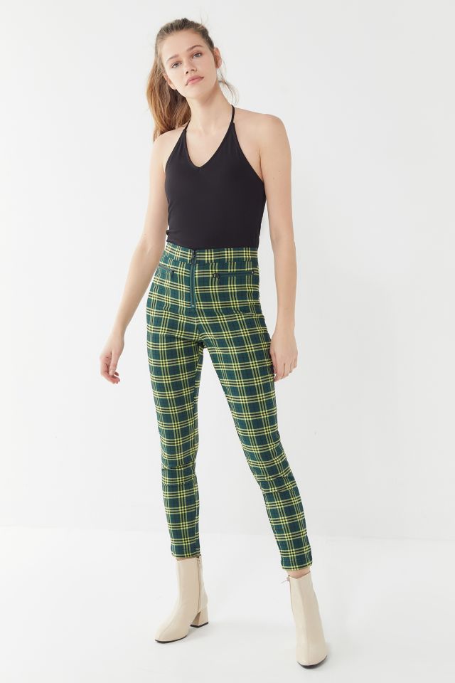 UO Susie High-Rise Zip-Front Ankle Pant #3